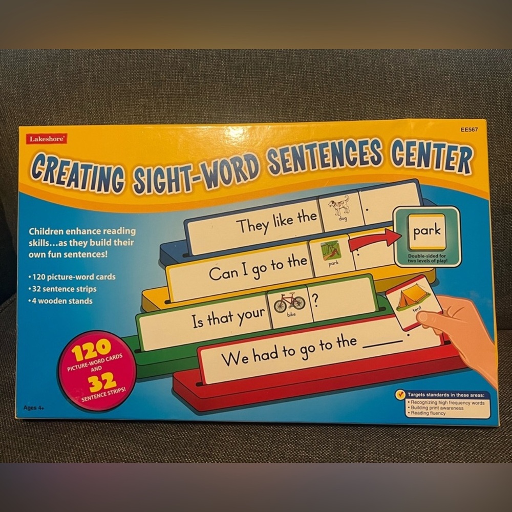 Lakeshore Sight-Word Sentences Center